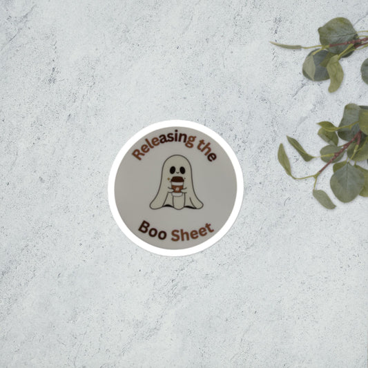 Releasing The Boo Sheet Sticker