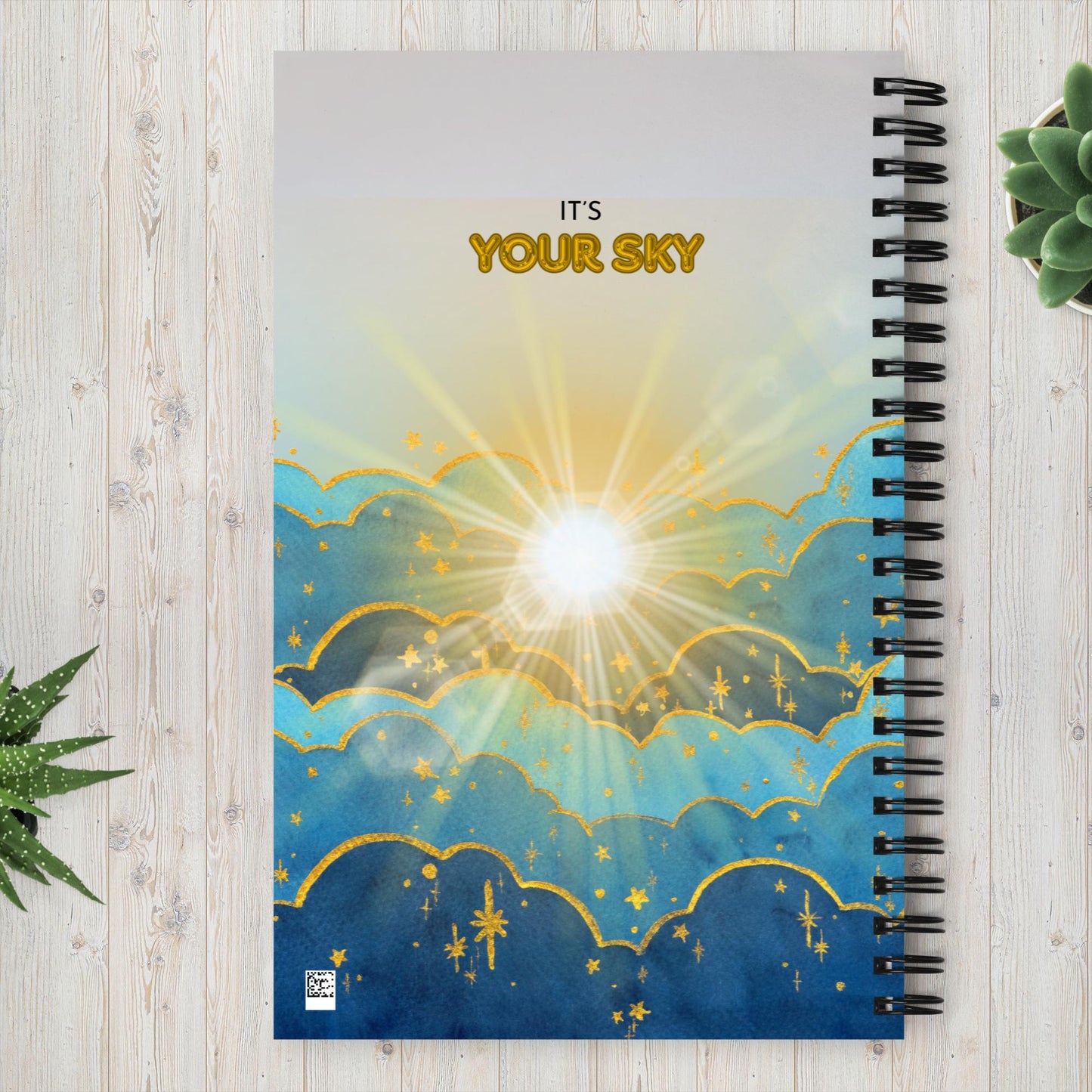 Paint the Sun back into YOUR sky Dotted Notebook