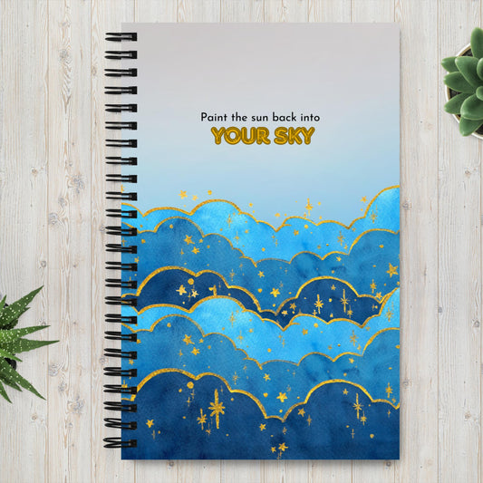 Paint the Sun back into YOUR sky Dotted Notebook